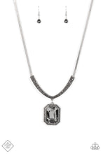 Load image into Gallery viewer, Paparazzi ~ Fit for a DRAMA QUEEN ~ Silver Necklace Set (Fashion Fix Exclusive)
