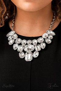 Paparazzi ~ "The Tasha" ~ ZI Collection ~ Silver Necklace Set