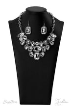 Load image into Gallery viewer, Paparazzi ~ &quot;The Tasha&quot; ~ ZI Collection ~ Silver Necklace Set