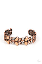 Load image into Gallery viewer, Paparazzi ~  Glacial Gleam ~ Copper Cuff Bracelet