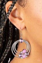 Load image into Gallery viewer, Paparazzi ~ Dreamy Dewdrops ~ Purple Earrings
