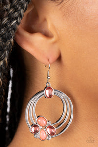 Paparazzi ~ Dreamy Dewdrops ~ Orange Earrings