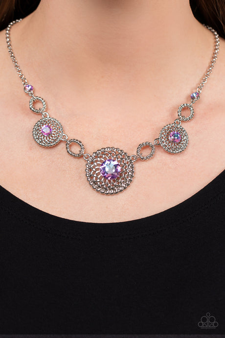 Paparazzi ~ Cosmic Cosmos ~ Purple Necklace Set