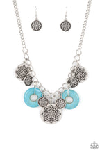 Load image into Gallery viewer, Paparazzi ~ Western Zen ~ Blue Necklace Set