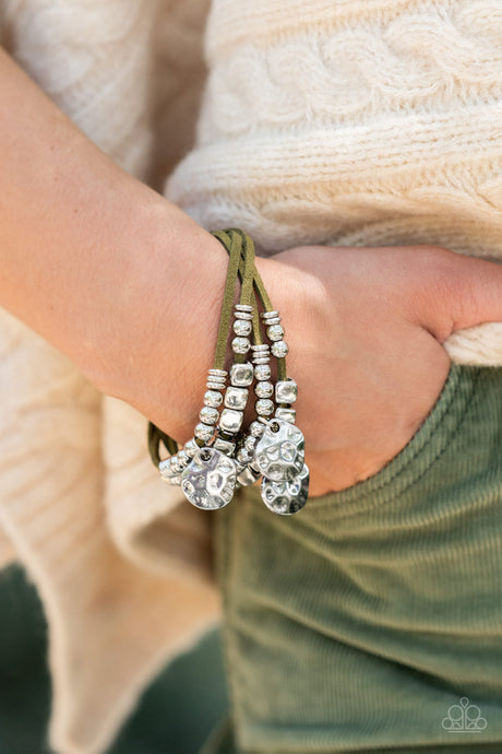 Paparazzi ~ Token Trek ~ Green Bracelet
