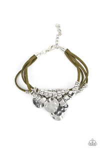 Paparazzi ~ Token Trek ~ Green Bracelet