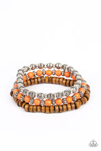 Load image into Gallery viewer, Paparazzi ~ ESCAPADE Route ~ Orange Bracelet