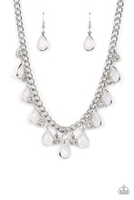 Load image into Gallery viewer, Paparazzi ~ Frosted and Framed ~ White Necklace Set
