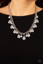 Load image into Gallery viewer, Paparazzi ~ Frosted and Framed ~ White Necklace Set