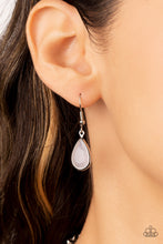 Load image into Gallery viewer, Paparazzi ~ Frosted and Framed ~ White Necklace Set