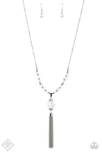 Load image into Gallery viewer, Paparazzi ~ One SWAY or Another ~ White Necklace Set (Fashion Fix Exclusive)