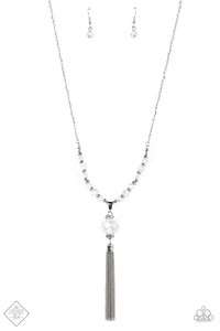 Paparazzi ~ One SWAY or Another ~ White Necklace Set (Fashion Fix Exclusive)