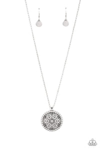 Paparazzi ~ Summer HOMESTEAD ~ Silver Pendant Necklace Set