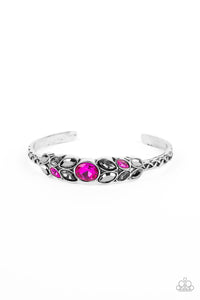 Paparazzi ~ Vogue Vineyard ~ Pink Cuff Bracelet
