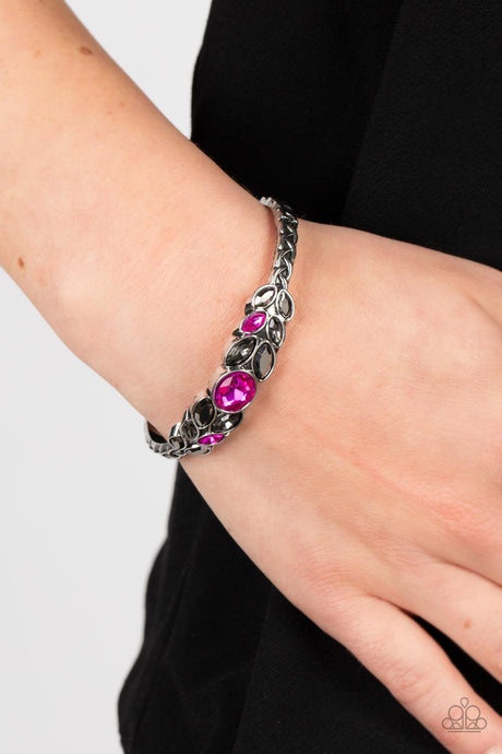 Paparazzi ~ Vogue Vineyard ~ Pink Cuff Bracelet