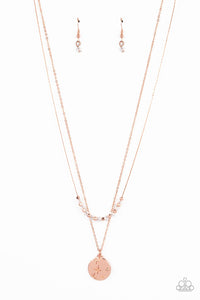 Paparazzi ~ Stunning Supernova ~ Copper Necklace Set