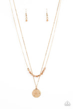 Load image into Gallery viewer, Paparazzi ~ Stunning Supernova ~ Gold Necklace Set