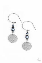 Load image into Gallery viewer, Paparazzi ~ Artificial STARLIGHT ~ Blue Hoop Earrings