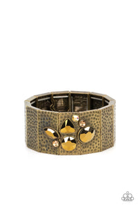 Paparazzi ~ Flickering Fortune ~ Brass Bracelet