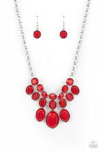 Load image into Gallery viewer, Paparazzi ~ Delectable Daydream ~ Red Necklace and Bracelet Set