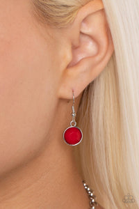 Paparazzi ~ Delectable Daydream ~ Red Necklace and Bracelet Set