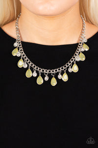 Paparazzi ~ Frosted and Framed ~ Yellow Necklace Set