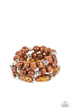 Load image into Gallery viewer, Paparazzi ~ WILD-Mannered ~ Brown Bracelet