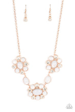 Load image into Gallery viewer, Paparazzi ~ Your Chariot Awaits ~ Rose Gold Necklace Set (Life of the Party Exclusive)