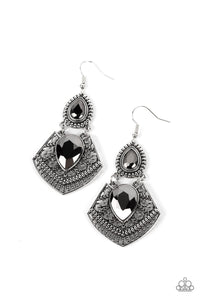 Paparazzi ~ Royal Remix ~ Silver Earrings