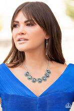 Load image into Gallery viewer, Paparazzi ~ Iced Iron ~ Silver Necklace Set
