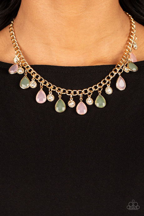 Paparazzi ~ Frosted and Framed ~ Multi Necklace Set