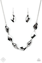 Load image into Gallery viewer, Paparazzi ~ Raw Rapture ~ Silver Necklace Set (Fashion Fix Exclusive)