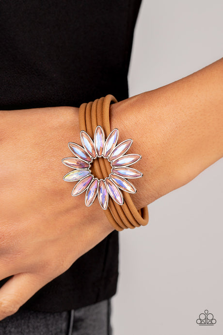 Paparazzi ~ Astral Adventure ~ Orange Magnetic Closure Bracelet