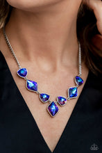 Load image into Gallery viewer, Paparazzi ~ Glittering Geometrics ~ Purple Necklace Set
