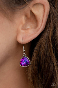 Paparazzi ~ Glittering Geometrics ~ Purple Necklace Set