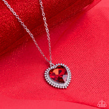 Load image into Gallery viewer, Paparazzi ~ Sweethearts Stroll ~ Red Heart Pendant Necklace Set