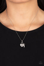 Load image into Gallery viewer, Paparazzi ~ You Hold My Heart ~ White Pendant Necklace Set