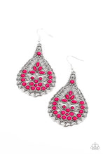 Load image into Gallery viewer, Paparazzi ~ Botanical Beauty ~ Pink Earrings