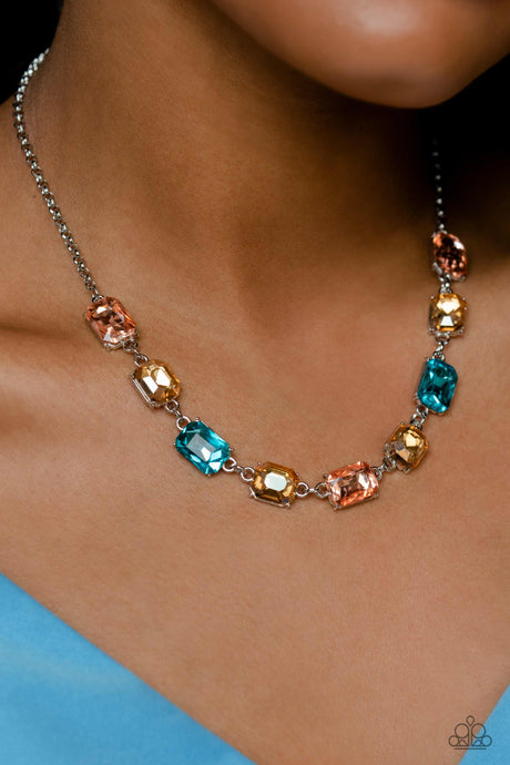 Paparazzi ~ Emerald Envy ~ Multi Necklace Set (Life of the Party Exclusive)