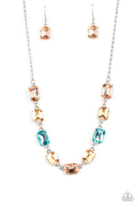 Paparazzi ~ Emerald Envy ~ Multi Necklace Set (Life of the Party Exclusive)