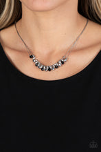 Load image into Gallery viewer, Paparazzi ~ Shimmering High Society ~ Black Necklace Set