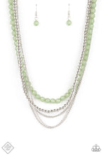 Load image into Gallery viewer, Paparazzi ~ Boardwalk Babe ~ Green Necklace and Bracelet Set (Fashion Fix Exclusive)