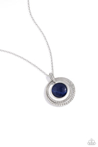 Paparazzi ~ Cats Eye Couture ~ Blue Necklace Set
