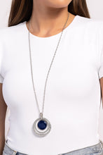 Load image into Gallery viewer, Paparazzi ~ Cats Eye Couture ~ Blue Necklace Set