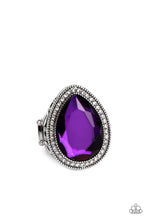 Load image into Gallery viewer, Paparazzi ~ Illuminated Icon ~ Purple Ring with Stretchy Band