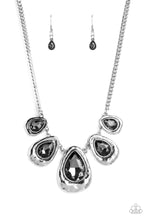 Load image into Gallery viewer, Paparazzi ~ Formally Forged ~ Silver Necklace Set