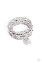 Load image into Gallery viewer, Paparazzi ~ Surfer Style ~ Silver Inspirational Bracelet