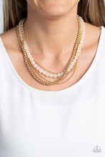Load image into Gallery viewer, Paparazzi ~ Boardwalk Babe ~ Gold Necklace Set