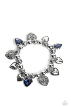 Load image into Gallery viewer, Paparazzi ~ Charming Crush ~ Blue Bracelet