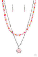 Load image into Gallery viewer, Paparazzi ~ High School Reunion ~ Pink Necklace Set
